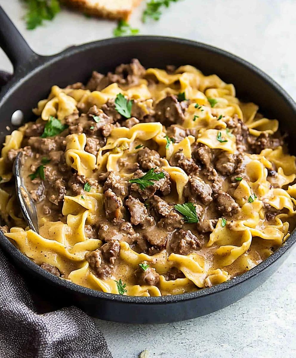 Homemade Hamburger Helper Beef Stroganoff Recipe