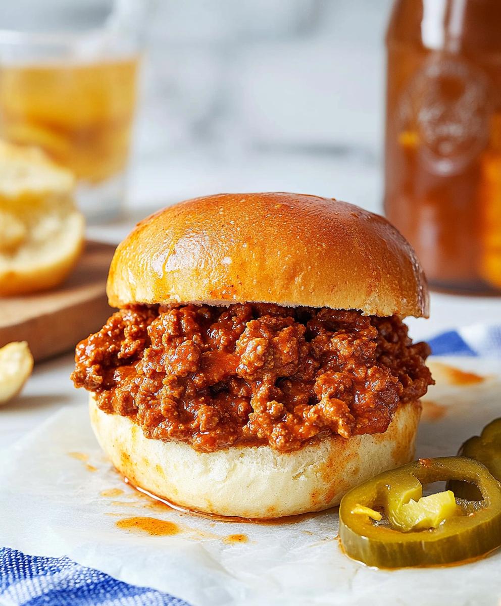 Homemade Sloppy Joe Recipe