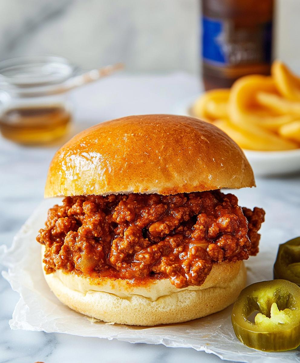 Homemade Sloppy Joe Recipe