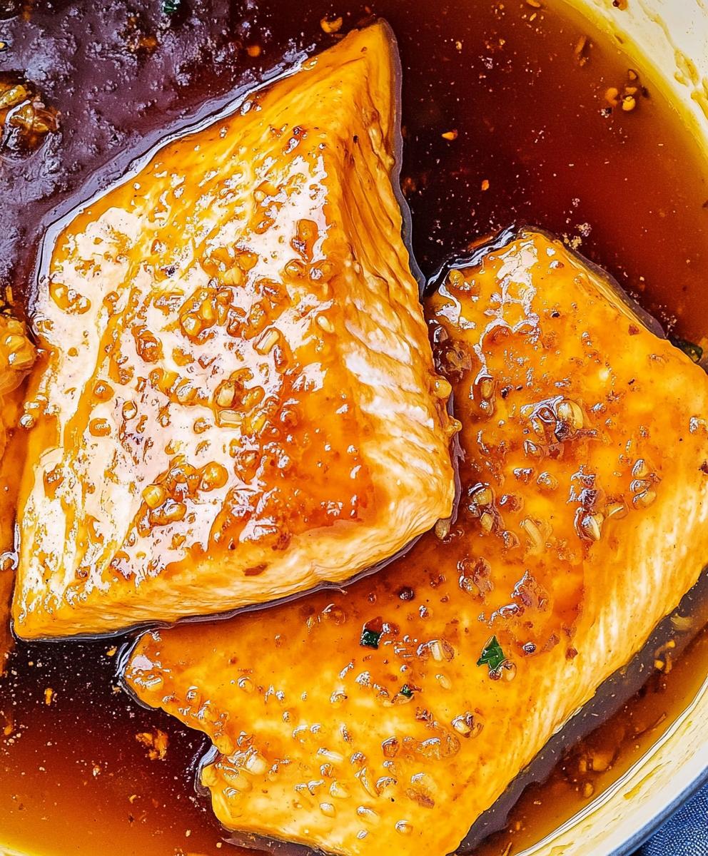Honey Garlic Salmon Recipe