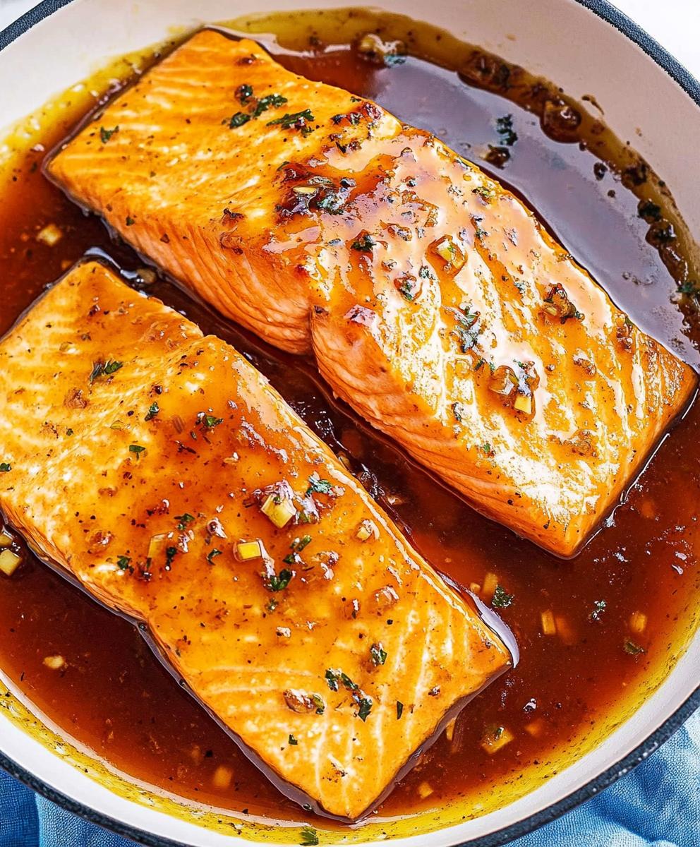 Honey Garlic Salmon Recipe