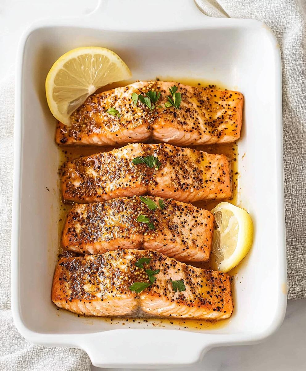 Honey Mustard Salmon Recipe