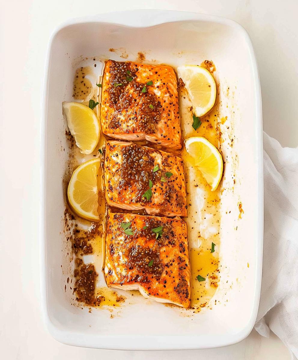 Honey Mustard Salmon Recipe