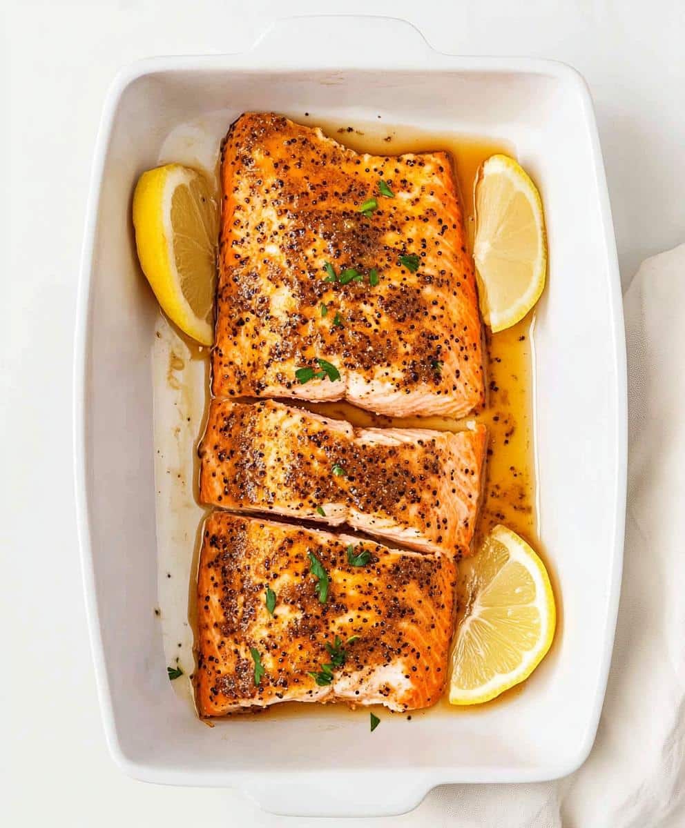Honey Mustard Salmon Recipe