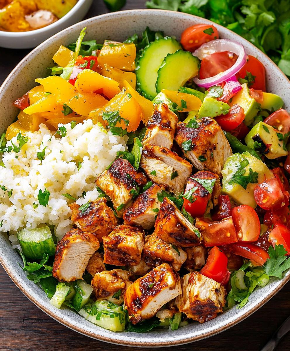 Honey Spicy Chicken Salad Recipe