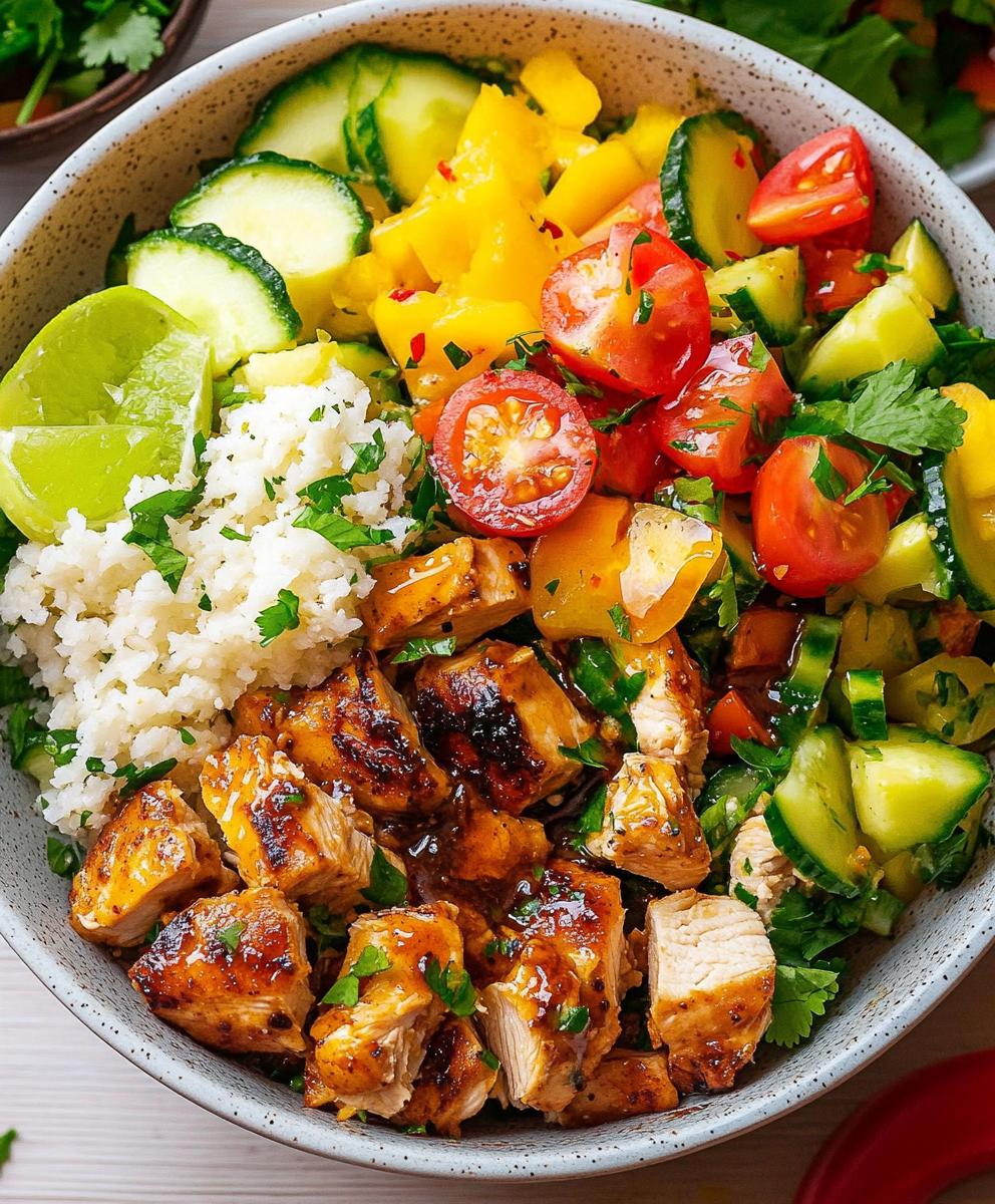 Honey Spicy Chicken Salad Recipe