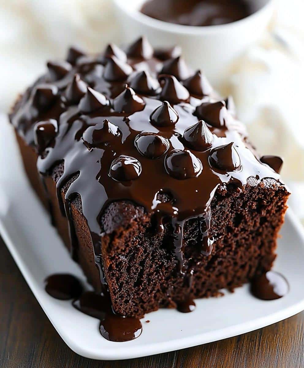 Hot Fudge Brownie Bread Recipe