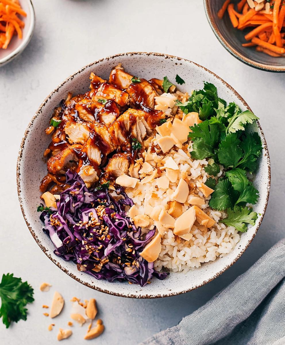 Hot Honey Chicken Bowls Recipe