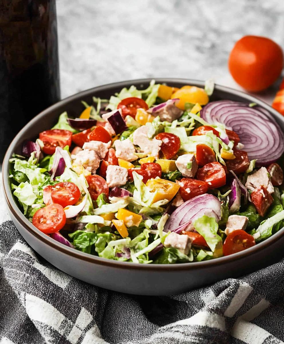 Italian Grinder Chopped Salad Recipe