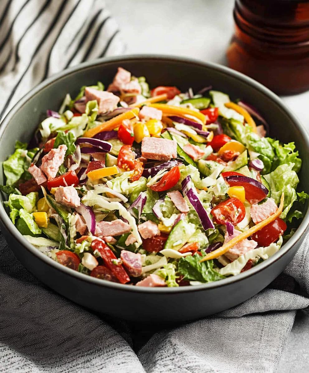Italian Grinder Chopped Salad Recipe