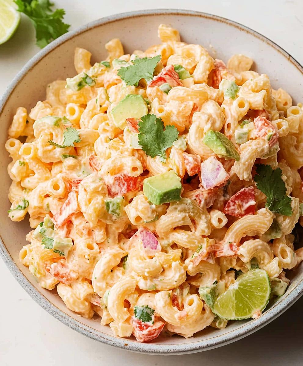 Mexican Macaroni Salad Recipe