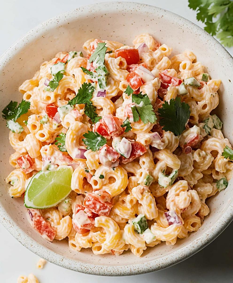 Mexican Macaroni Salad Recipe