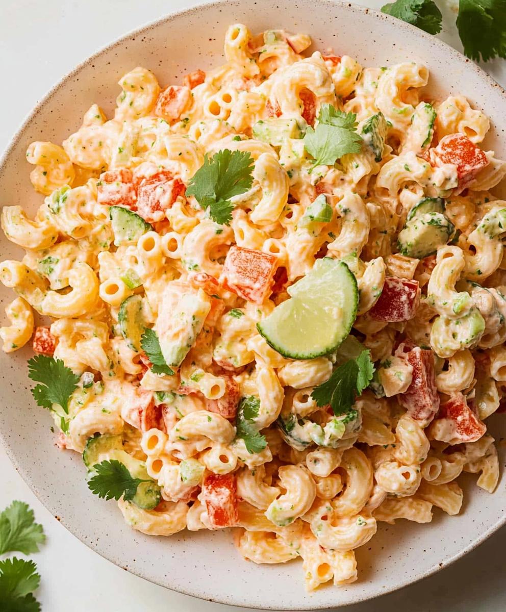 Mexican Macaroni Salad Recipe