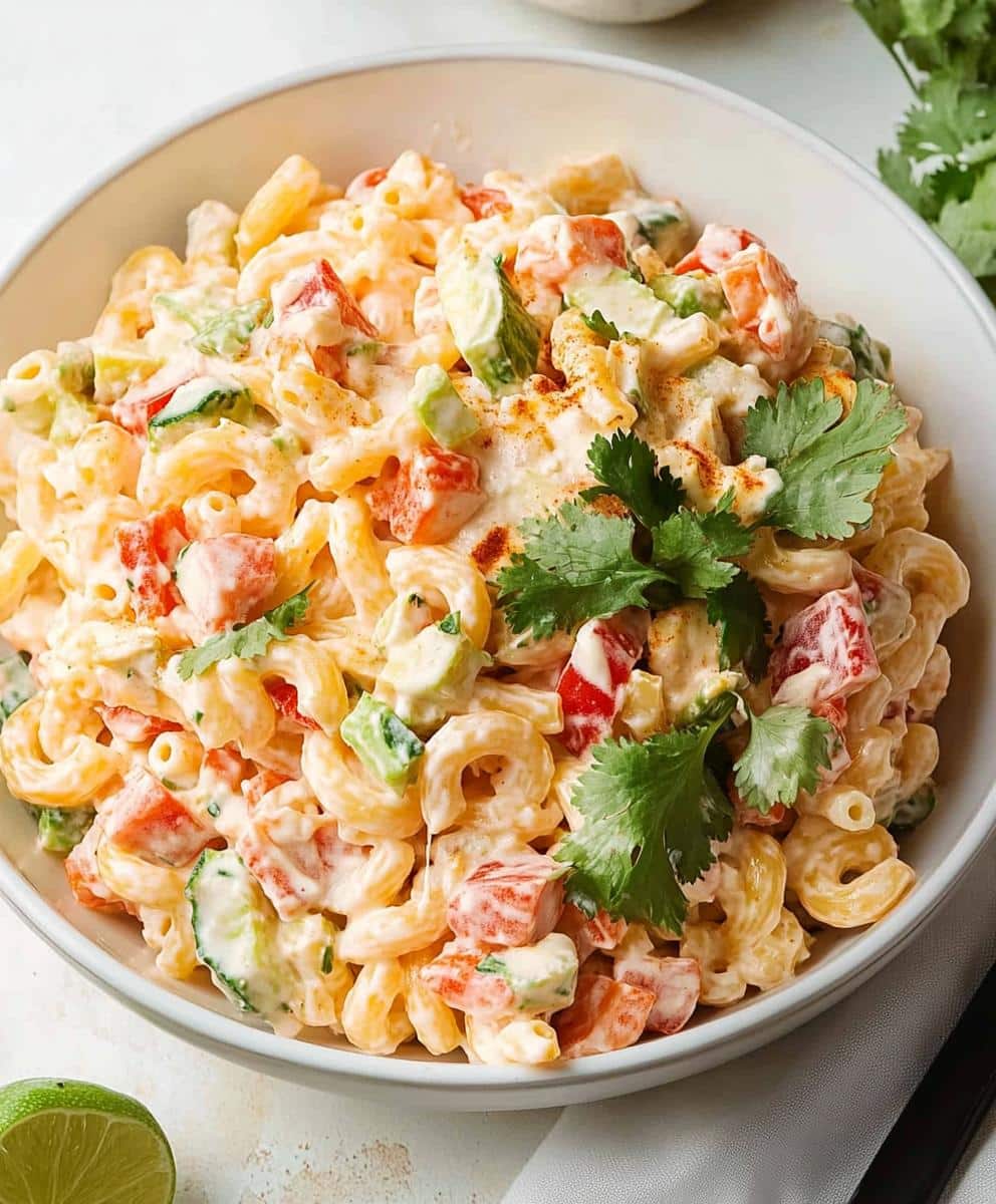 Mexican Macaroni Salad Recipe