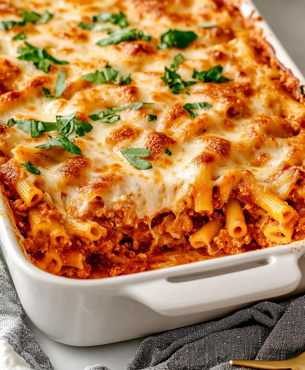Million Dollar Baked Ziti Recipe