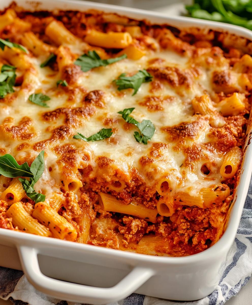 Million Dollar Baked Ziti Recipe