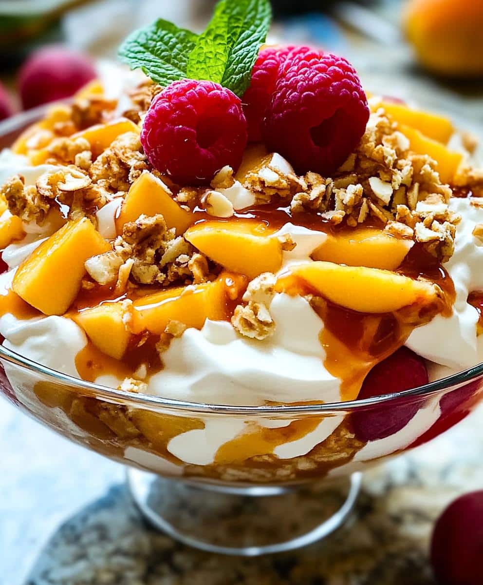 Millionaire Peach Salad Recipe