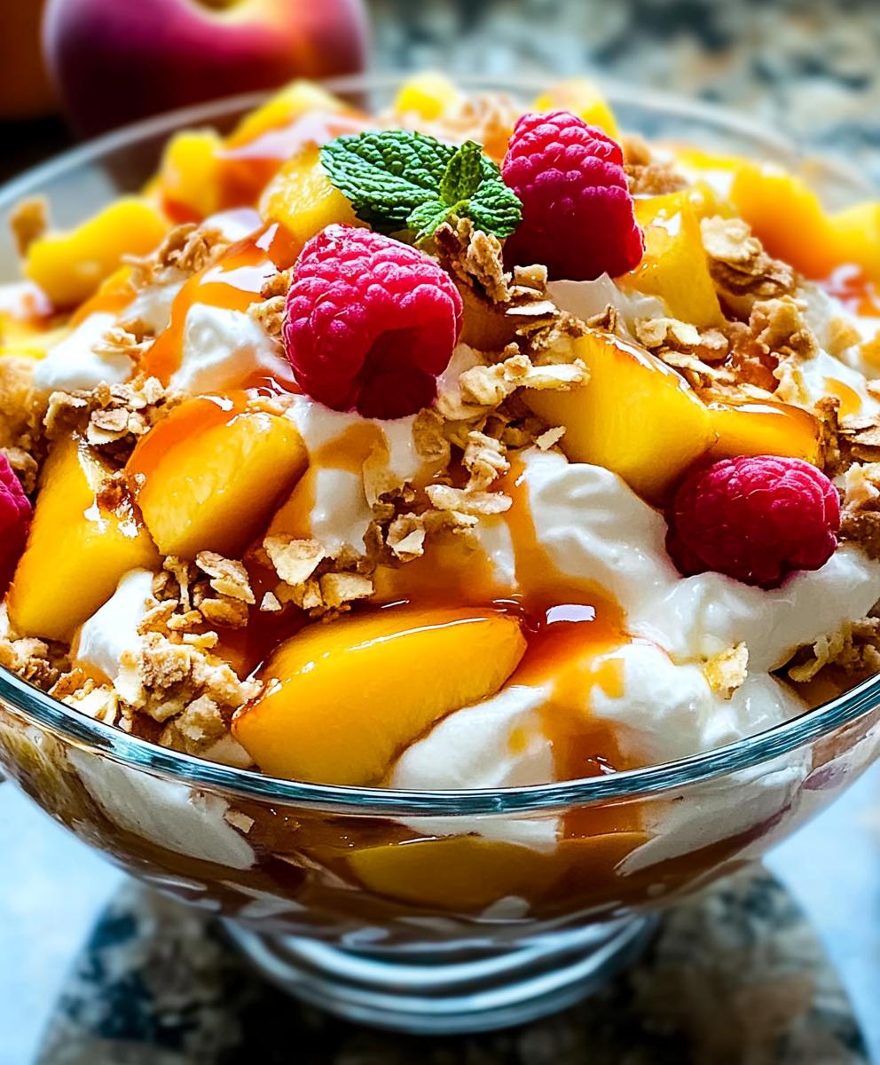 Millionaire Peach Salad Recipe