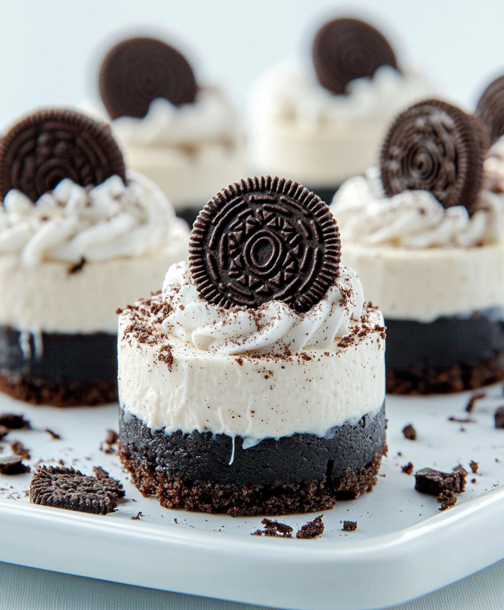 Mini Oreo Cheesecakes Recipe