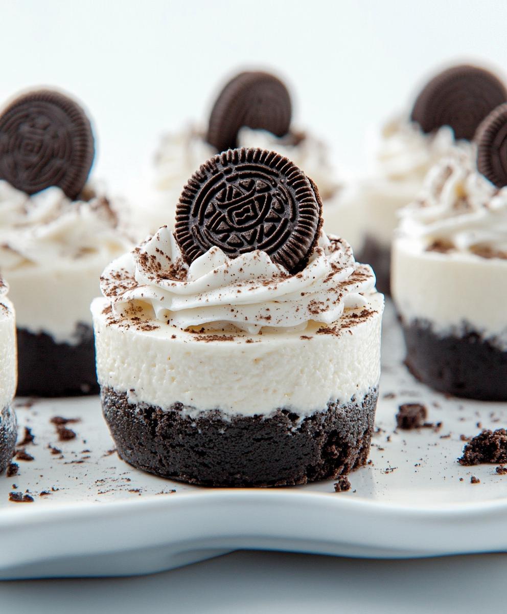Mini Oreo Cheesecakes Recipe