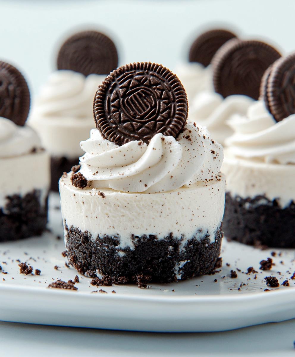 Mini Oreo Cheesecakes Recipe