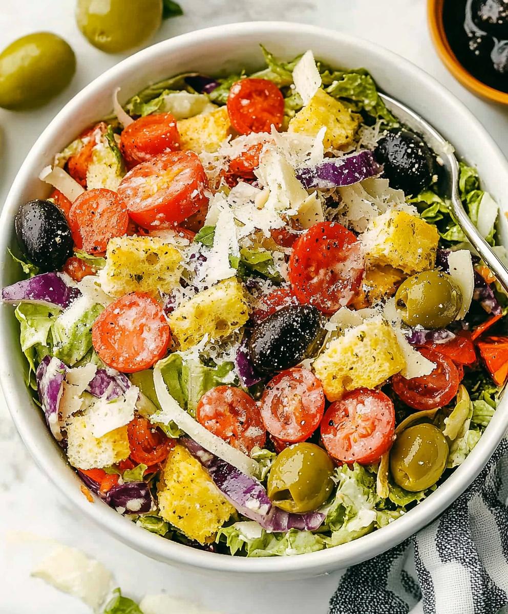 Olive Garden Salad Recipe