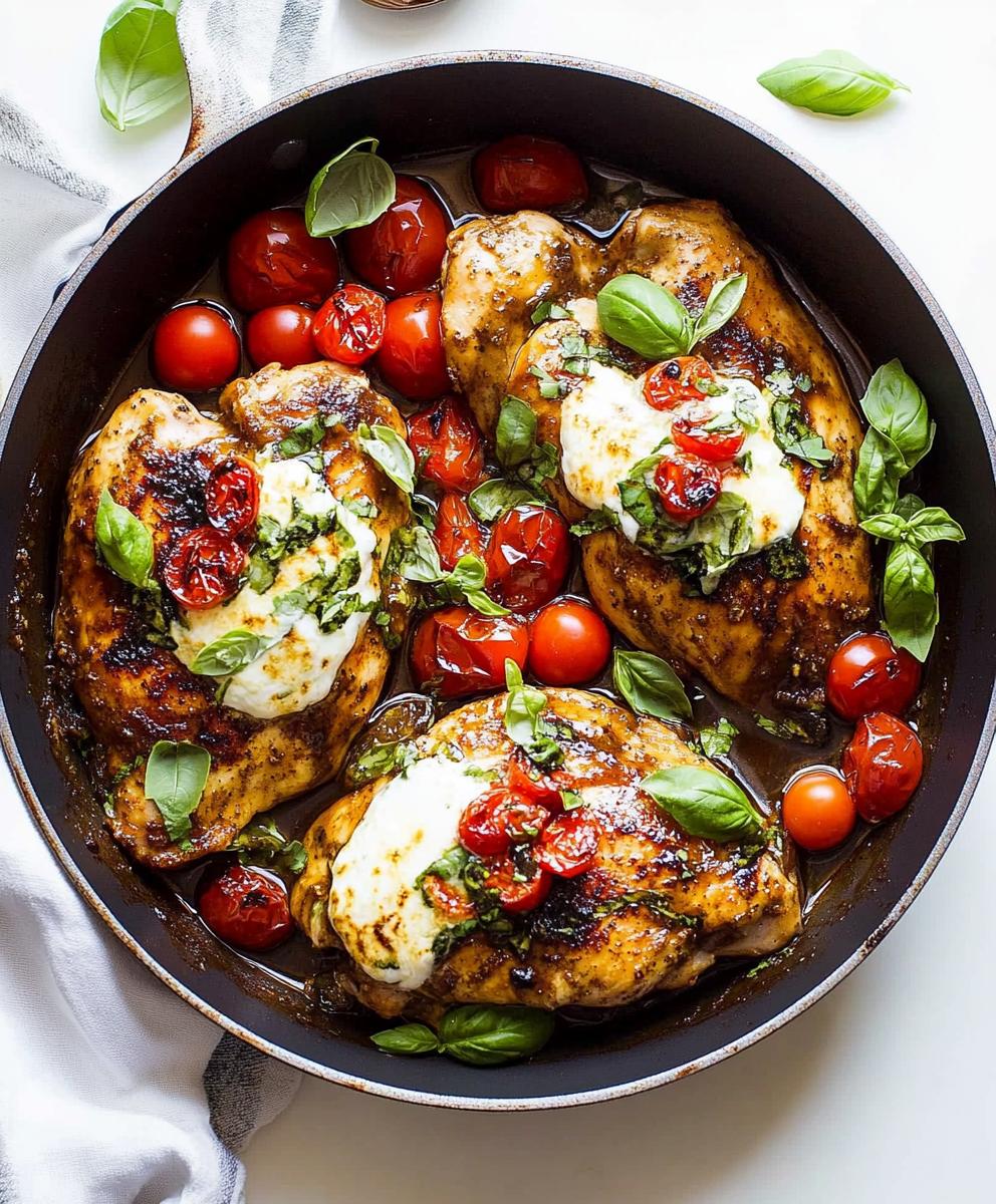 One Pan Balsamic Chicken Recipe