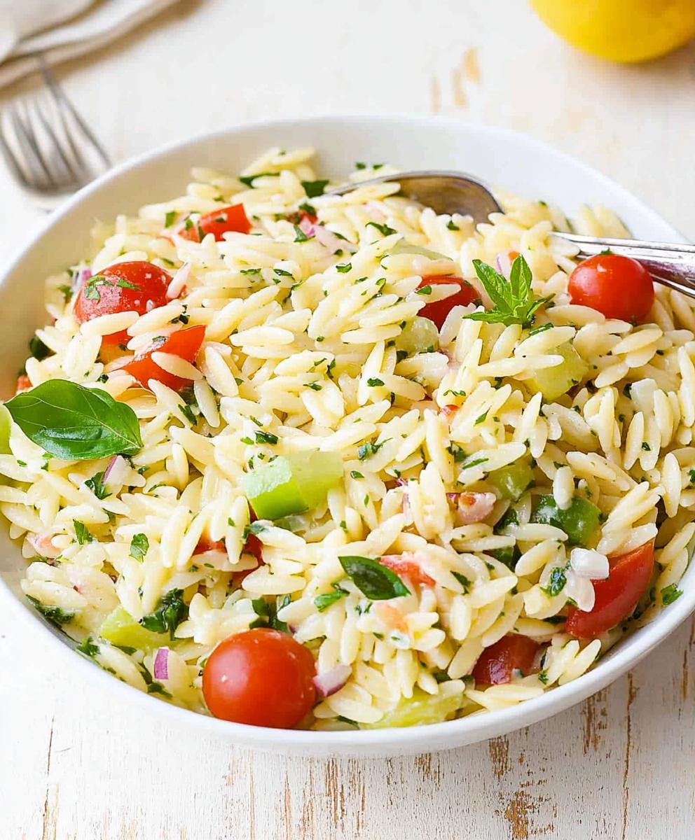 Orzo Pasta Salad Recipe