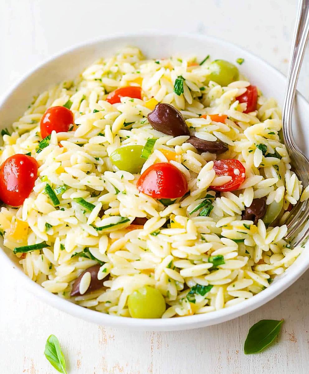 Orzo Pasta Salad Recipe
