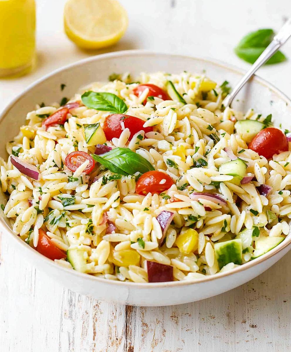 Orzo Pasta Salad Recipe