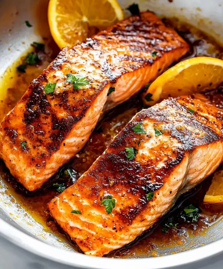 Pan Fried Orange Salmon Recipe