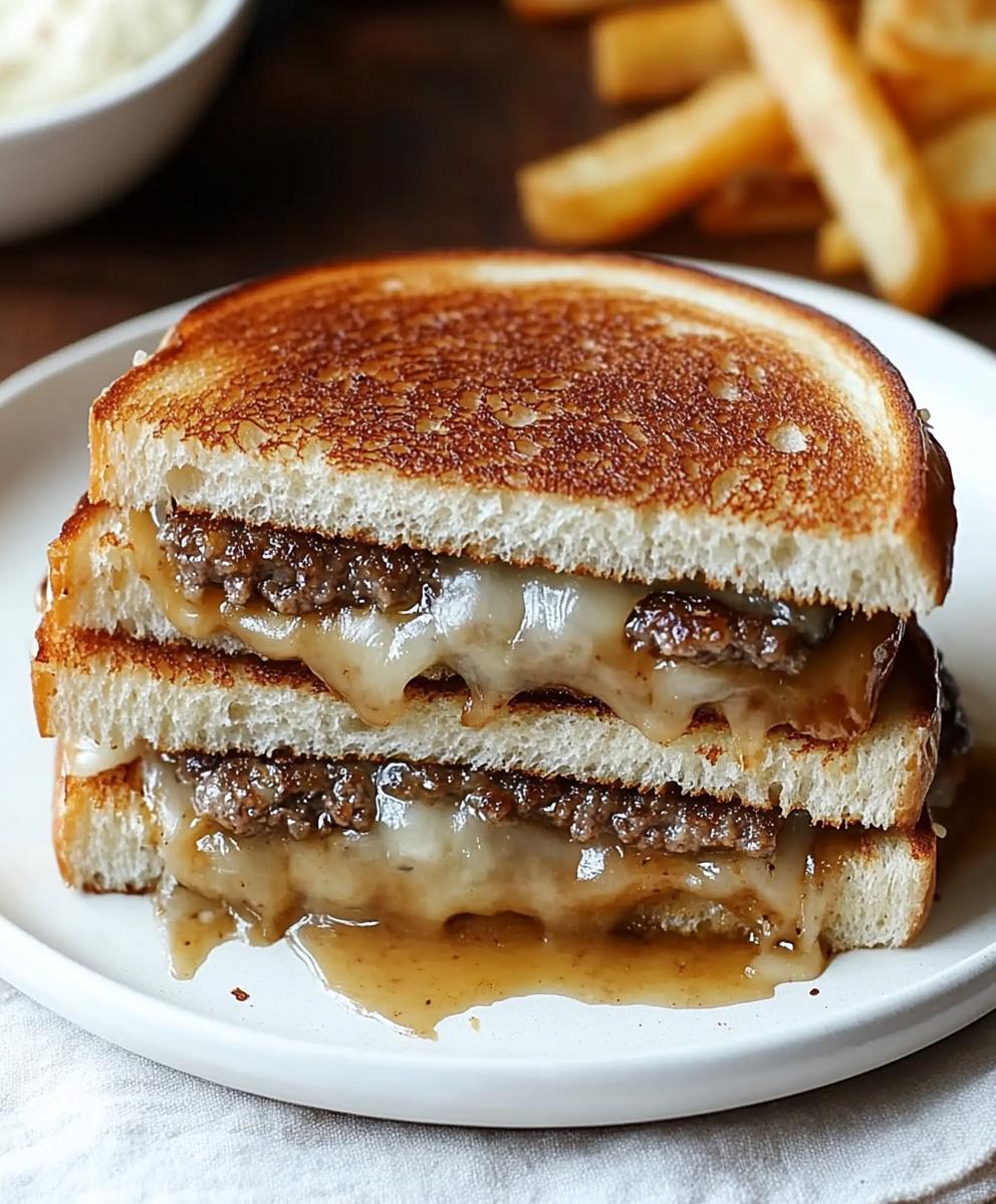 Patty Melts With Secret Sauce Recipe