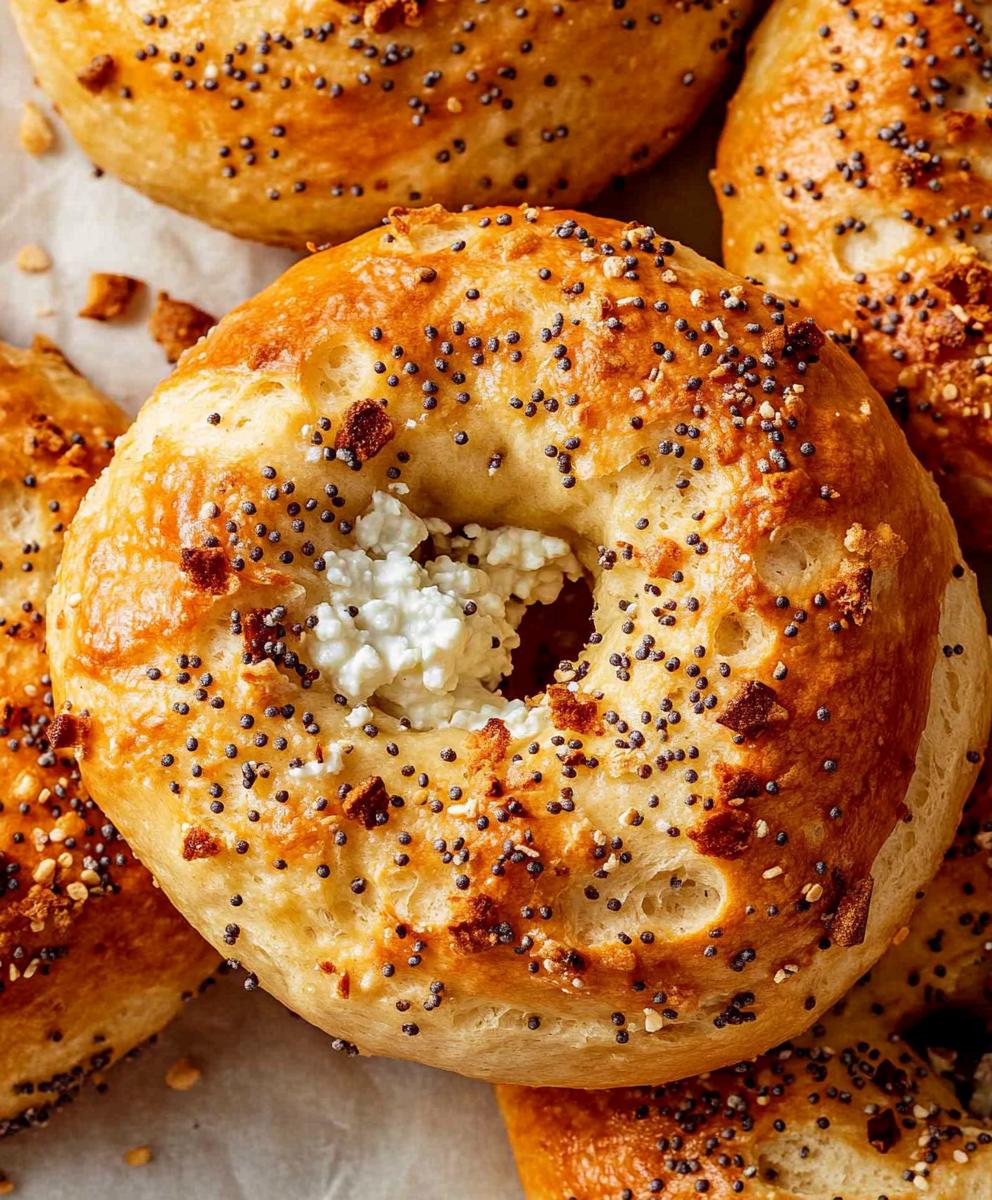 Protein Bagels With Cottage Cheese Recipe