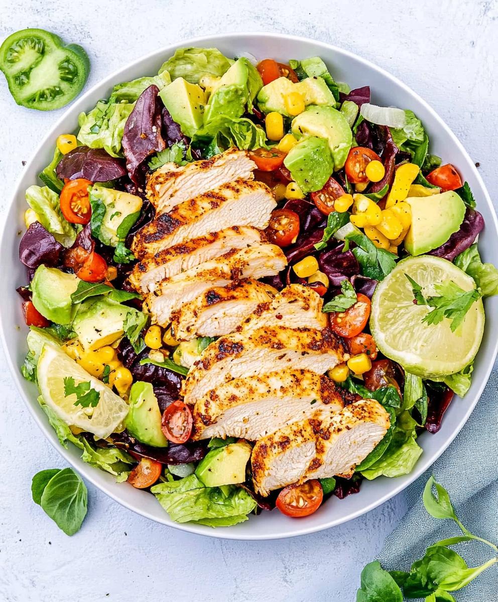 Quick Southwest Chicken Salad Recipe