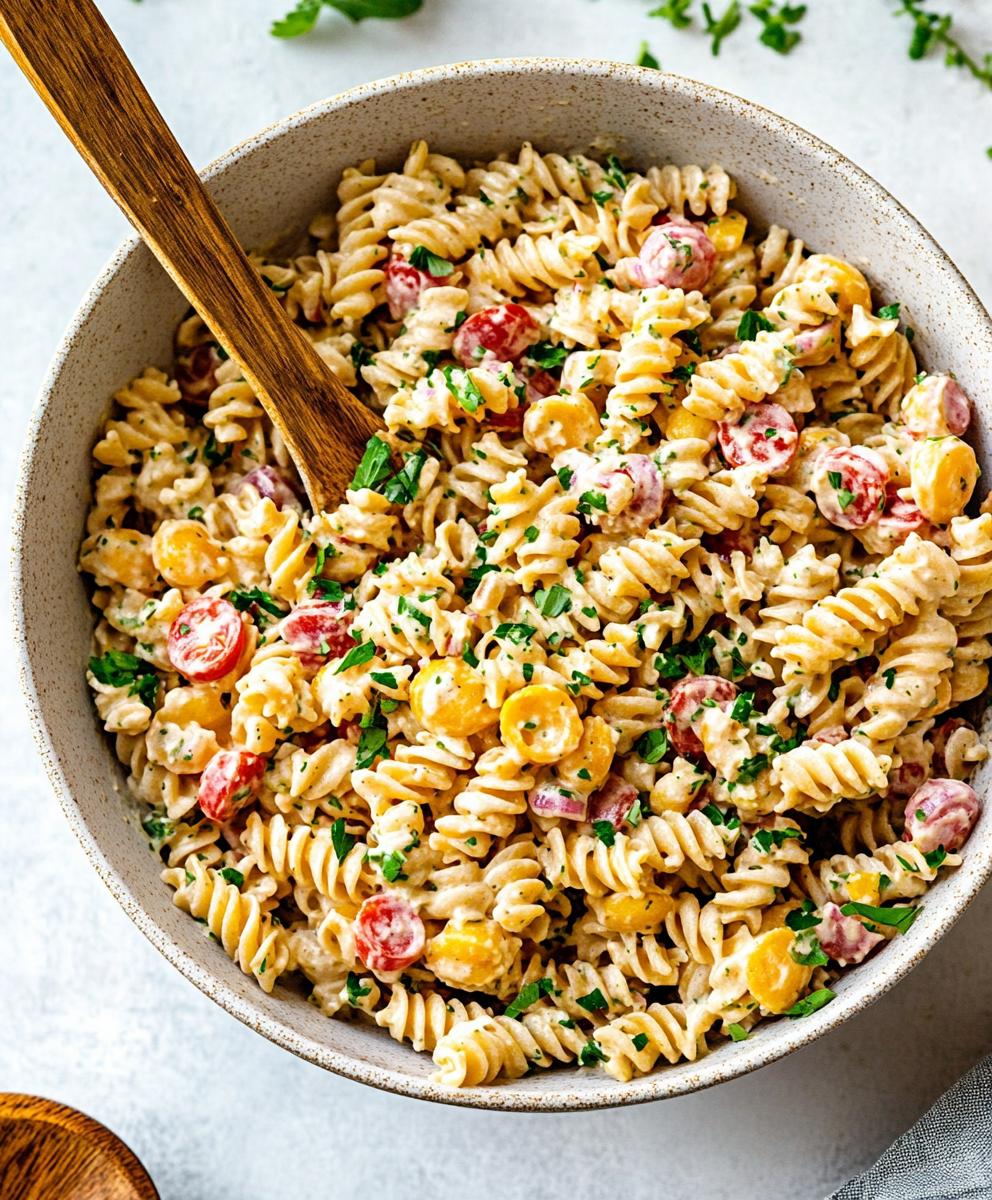 Ranch Pasta Salad Recipe