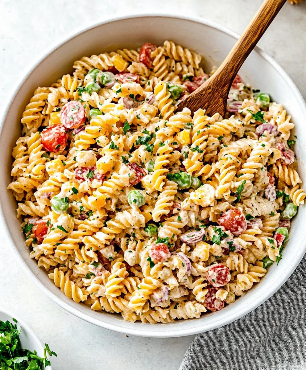 Ranch Pasta Salad Recipe