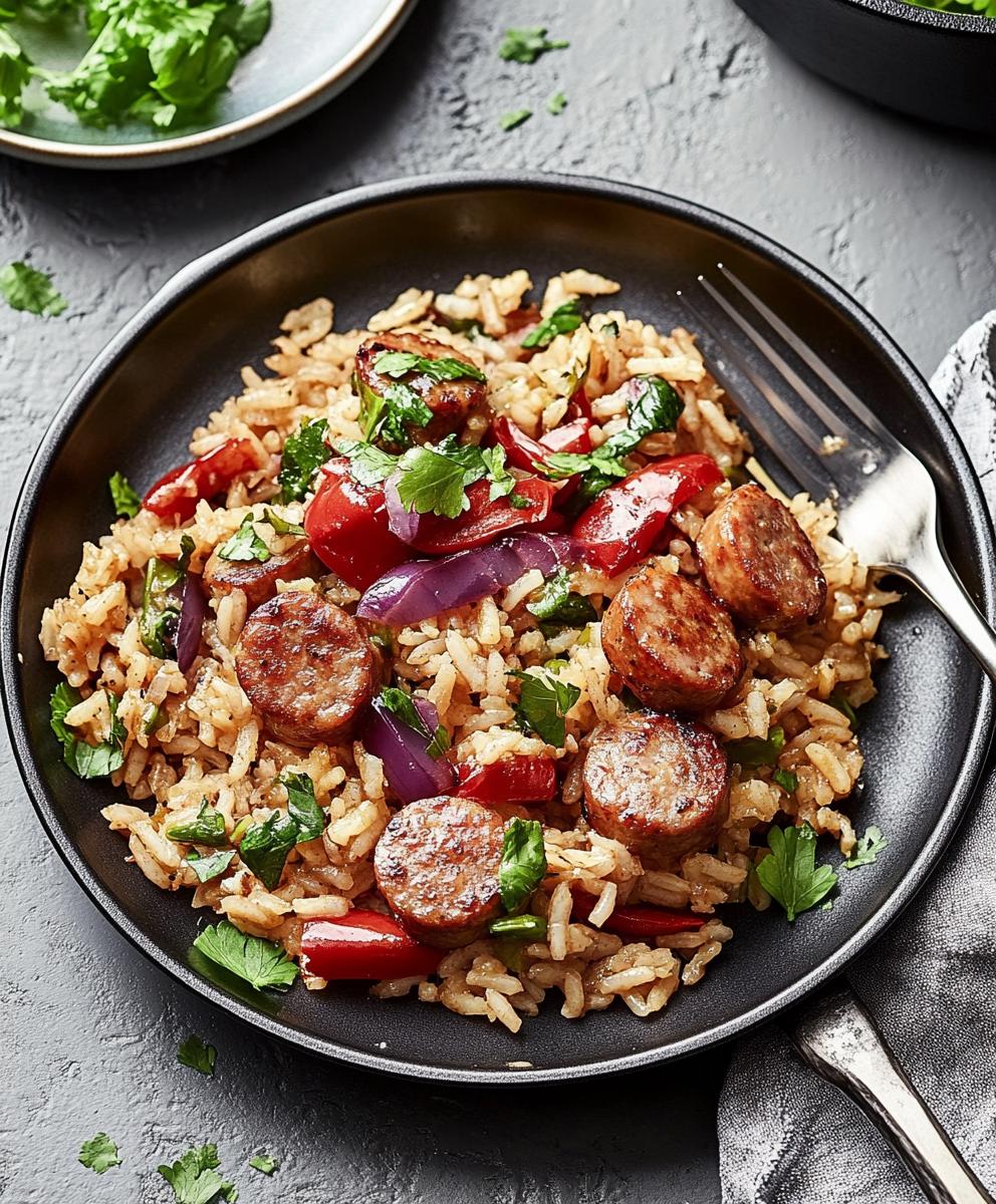 Sausage And Rice Skillet Recipe