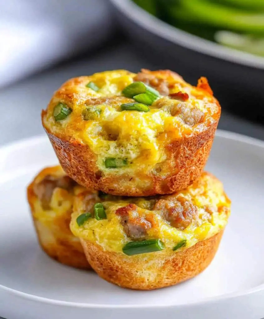 Sausage Breakfast Muffins Recipe