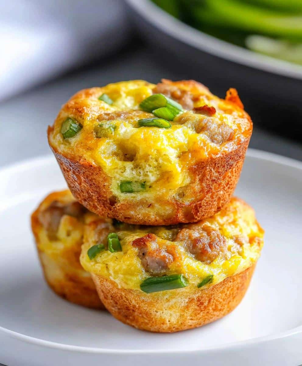 Sausage Breakfast Muffins Recipe