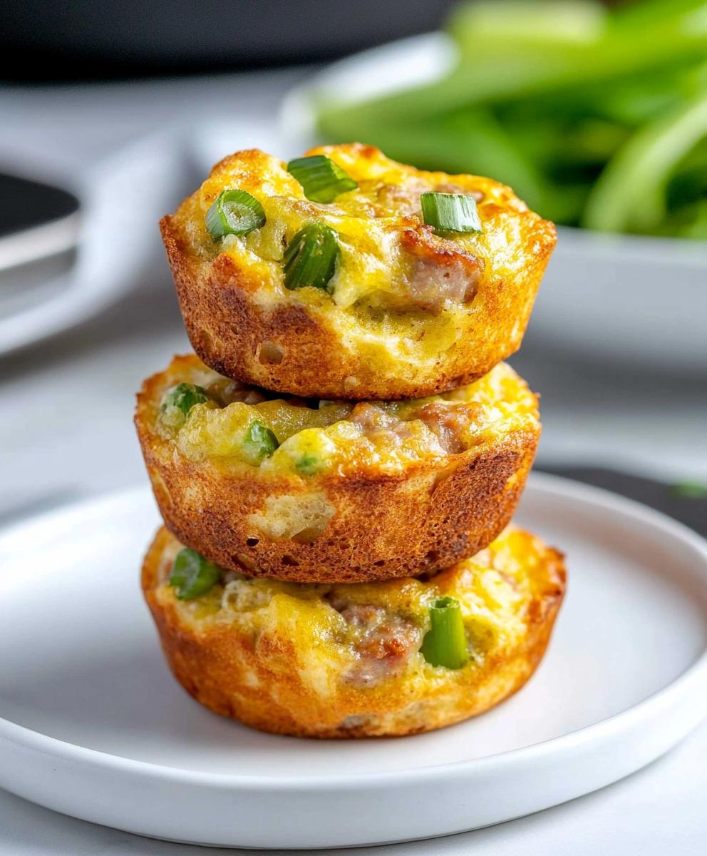 Sausage Breakfast Muffins Recipe