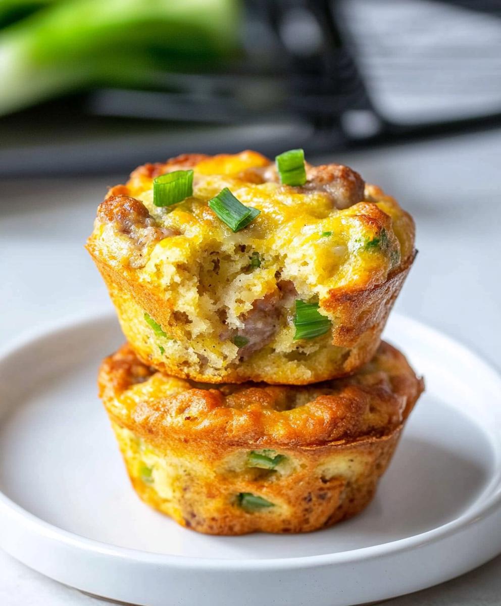 Sausage Breakfast Muffins Recipe