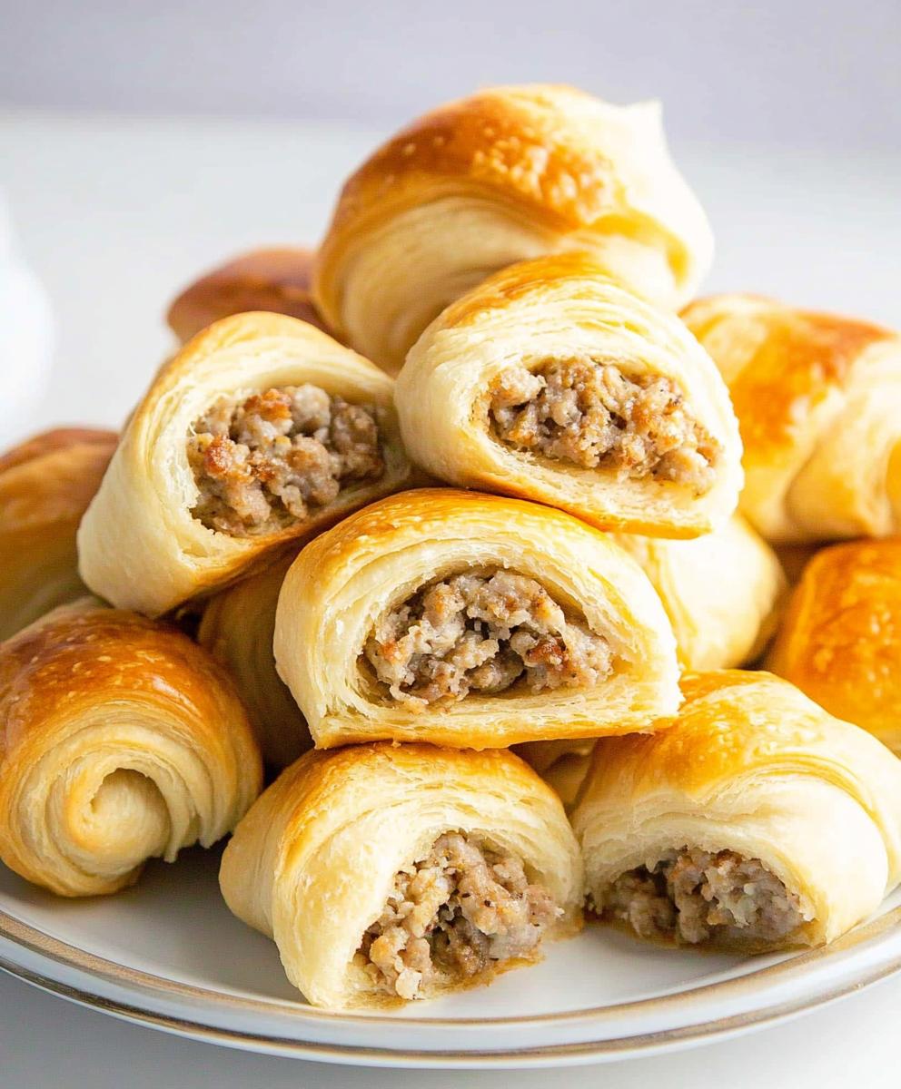 Sausage Crescent Rolls Recipe