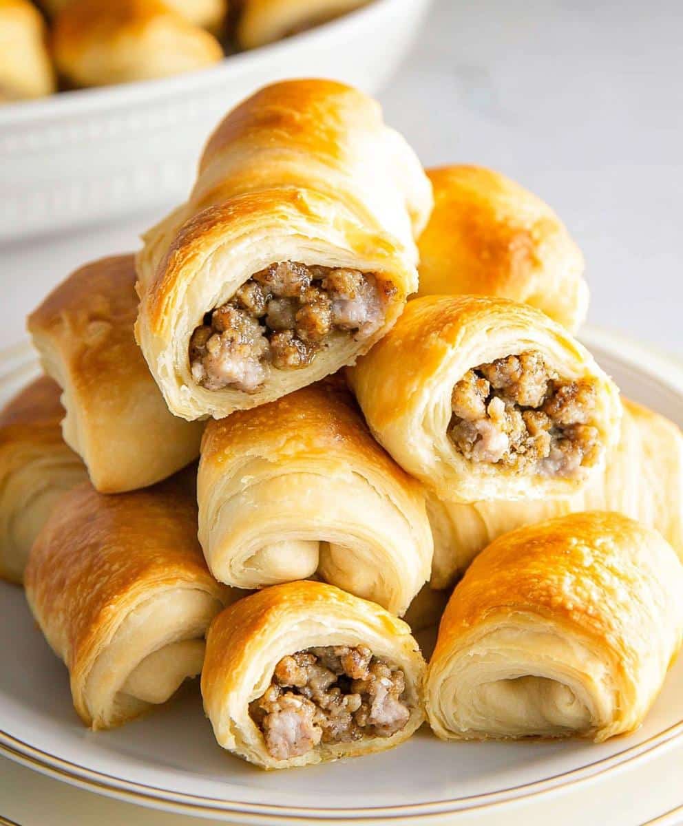 Sausage Crescent Rolls Recipe
