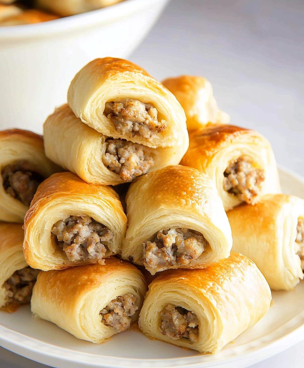 Sausage Crescent Rolls Recipe