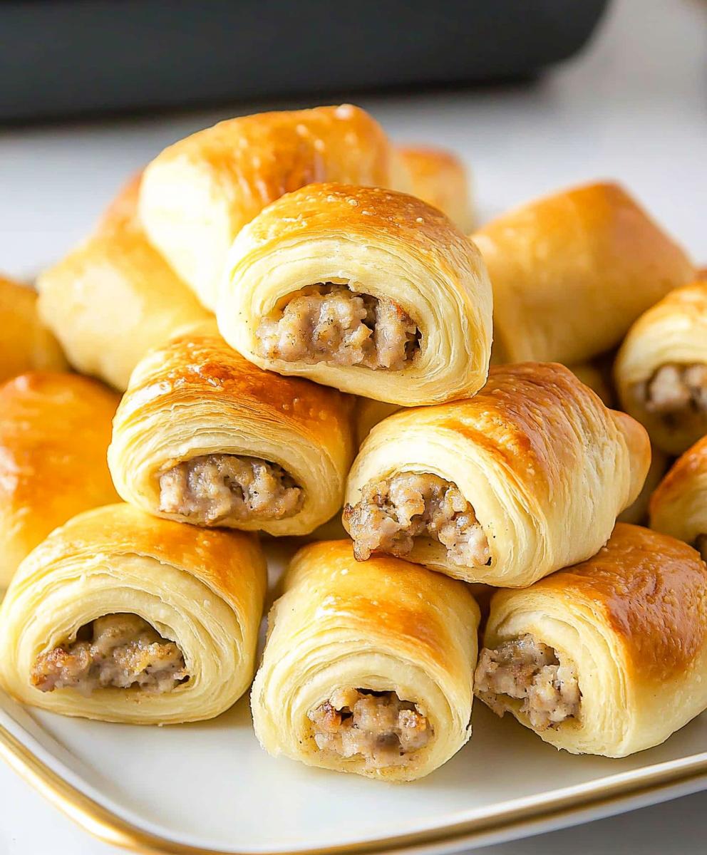 Sausage Crescent Rolls Recipe