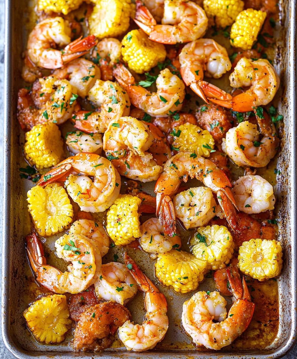 Sheet Pan Shrimp Boil Recipe