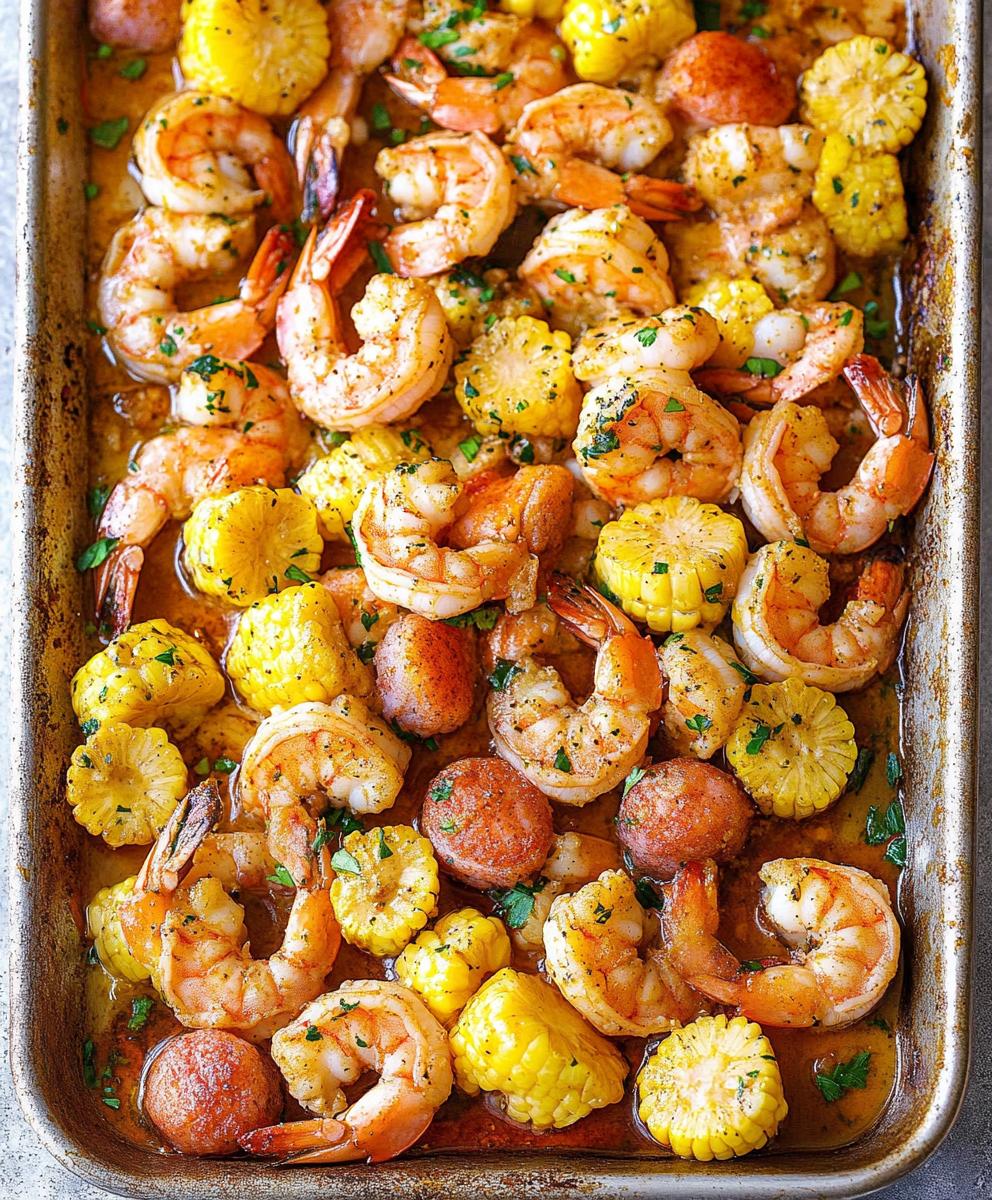 Sheet Pan Shrimp Boil Recipe