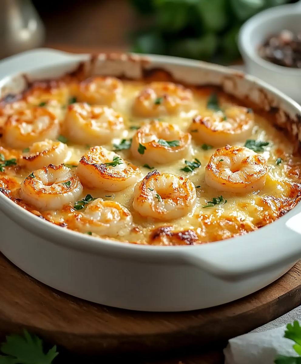 Shrimp Au Gratin Recipe