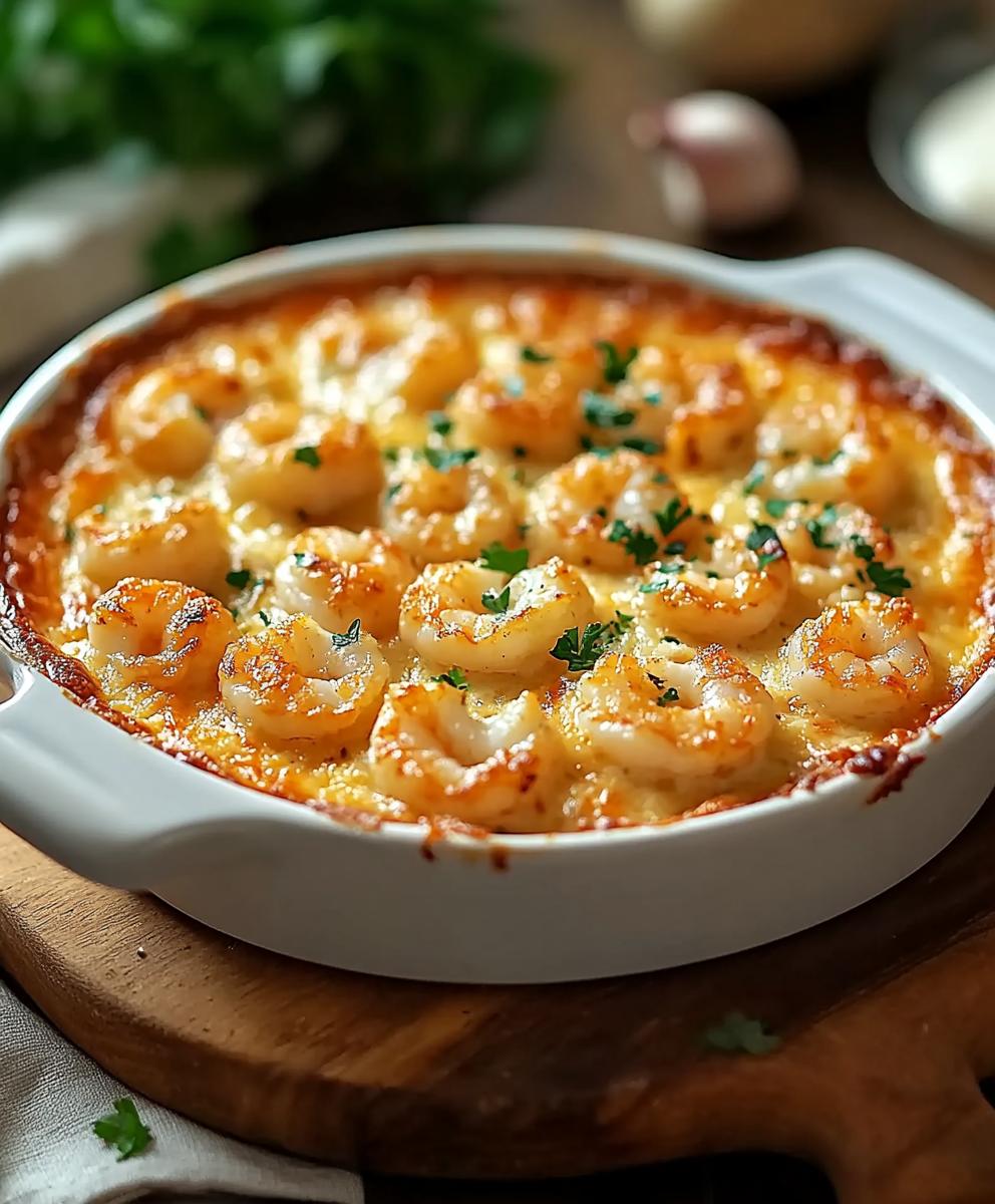 Shrimp Au Gratin Recipe