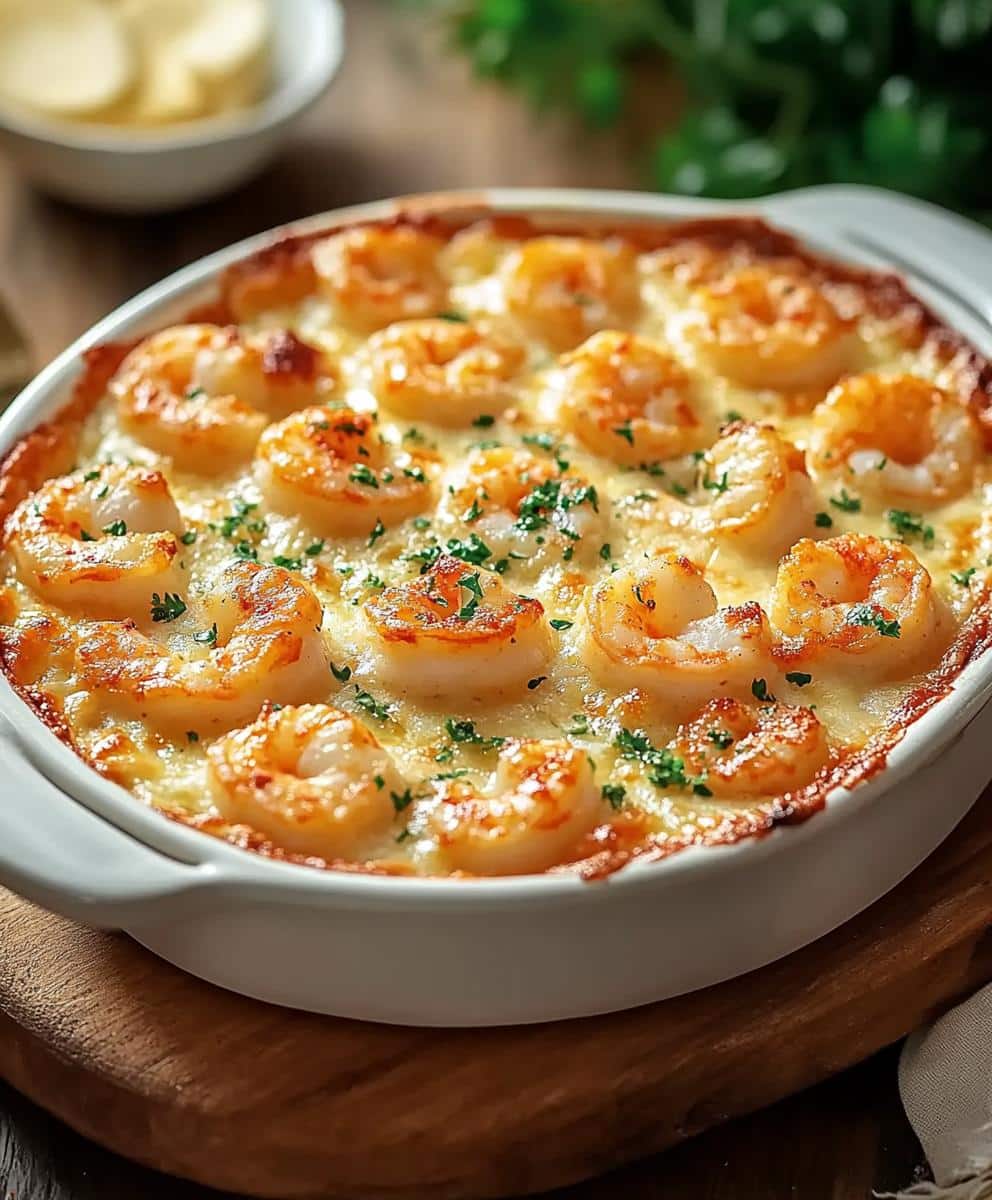 Shrimp Au Gratin Recipe